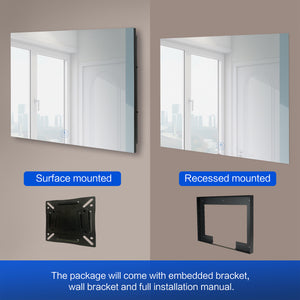 
                  
                    Haocrown 19" Touchscreen Smart Waterproof Mirror TV (Touchscreen, Mirror) - 2023Model-HG190BM-MT/TOUCH019MI
                  
                
