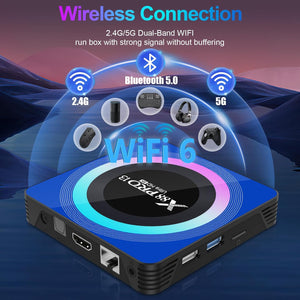 
                  
                    Android TV Box 2025, X88 PRO Android 13.0 TV Box
                  
                
