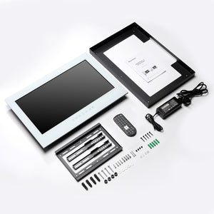 
                  
                    【2023 Latest Model】Haocrown 27" Smart Waterproof Bathroom TV (Remote Control, Wihte) - HG270BM-W
                  
                