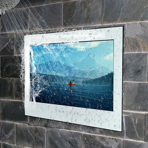 
                  
                    【2023 Latest Model】Haocrown 27" Smart Waterproof Bathroom TV (Remote Control, Wihte) - HG270BM-W
                  
                